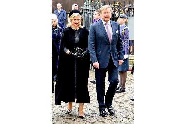 ...König Willem-Alexander und Königin Maxima aus den Niederlanden...