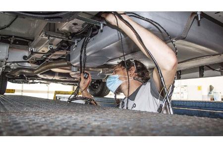 Auflastung, Anhänger, Beladung