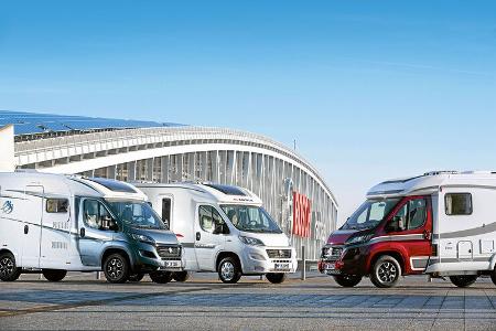 Für die HITPARADE DER LASTWAGEN nominiert wurde der jeweils leichteste Teilintegrierte einer Marke mit Heckgarage in der 3,5-t-Klasse.