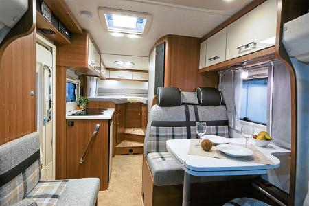 Der LMC bietet trotz Einzelbetten und größerer Länge reichlich Zuladung.