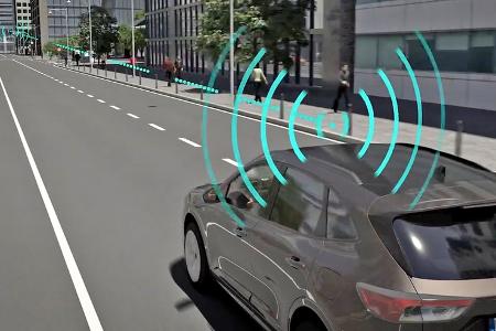 Ford testet intelligente Ampel Car-2-X
