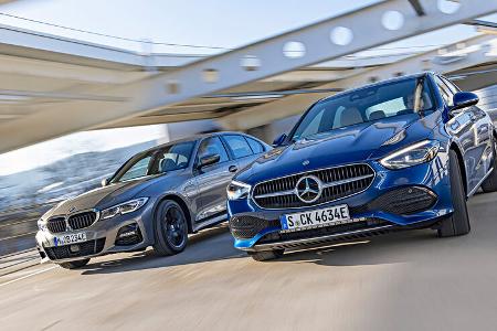 Mercedes C 300 E, BMW 330 E