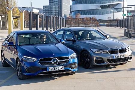 Mercedes C 300 E, BMW 330 E