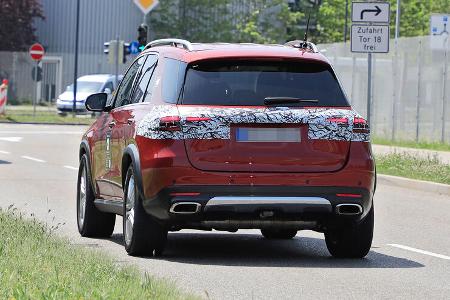 Erlkönig Mercedes GLE Facelift