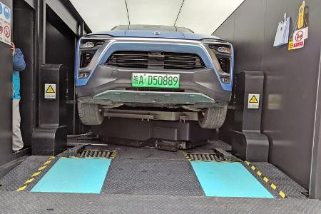 Batterie-Wechselstation von Nio