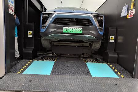 Batterie-Wechselstation von Nio