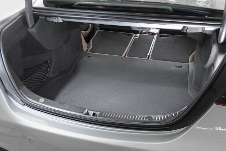 Mercedes E-Klasse Facelift, Kofferraum