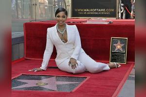 Sängerin Ashanti enthüllt Stern auf dem Hollywood Walk of Fame