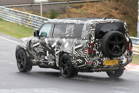 Erlkönig Land Rover Defender 130 V8