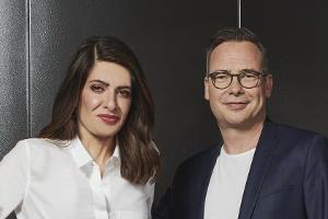 Linda Zervakis und Matthias Opdenhövel bei "The Masked Singer" vereint