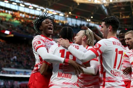 Sieg gegen Hoffenheim: Leipzig schießt sich für Bergamo warm