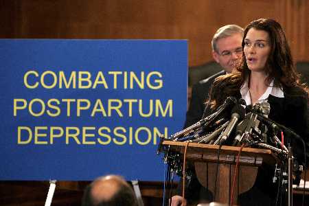 Brooke Shields Postnatale Depressionen