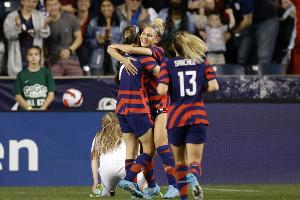 Frauenfußball: Rodman trifft erstmals für US-Nationalteam