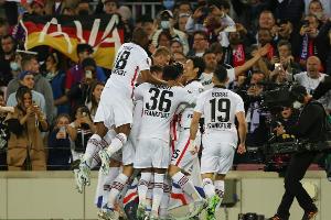 Sieg gegen Barcelona: Frankfurt im Halbfinale