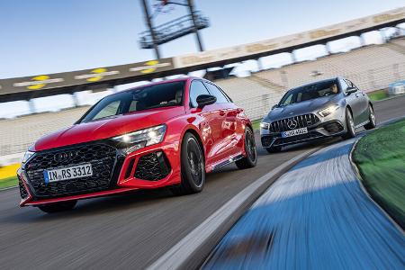 Audi RS 3 Sportback, Mercedes-AMG A 45 S 4Matic+