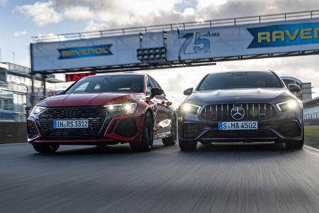 Audi RS 3 Sportback, Mercedes-AMG A 45 S 4Matic+
