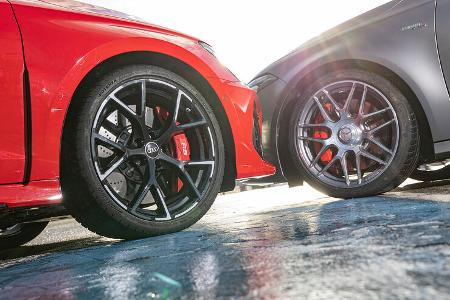 Audi RS 3 Sportback, Mercedes-AMG A 45 S 4Matic+