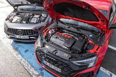 Audi RS 3 Sportback, Mercedes-AMG A 45 S 4Matic+