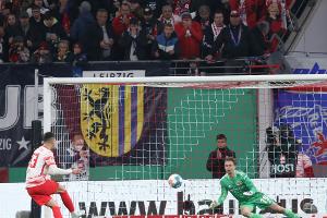RB Leipzig kämpft sich ins Pokalfinale