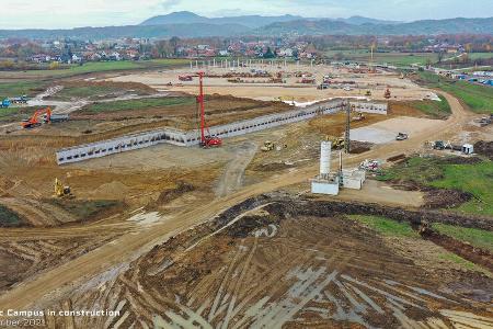 Rimac Campus Baufortschritt