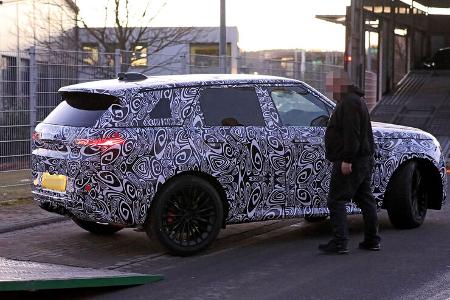 Erlkönig Range Rover Sport