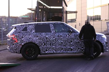 Erlkönig Range Rover Sport