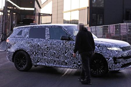 Erlkönig Range Rover Sport