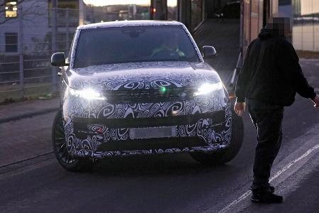 Erlkönig Range Rover Sport