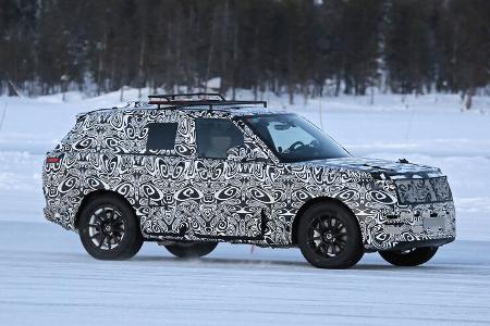 Erlkönig Range Rover Sport