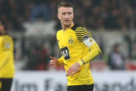 Platz 6: Marco Reus (BVB): 23 Punkte - 9 Tore, 14 Vorlagen in 26 Spielen