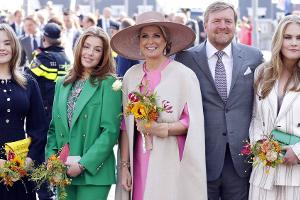 Niederländische Royals feiern farbenfrohen Königstag in Maastricht