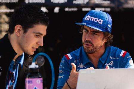 Alpine - Esteban Ocon vs. Fernando Alonso - Rennen: Ocon 4:0 Alonso | Qualifying: Ocon 2:2 Alonso