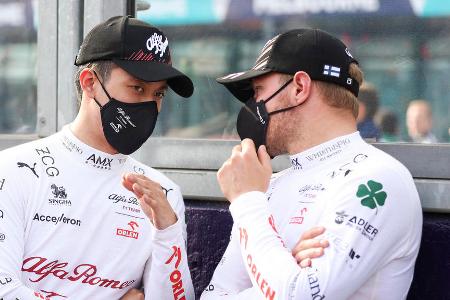 Alfa Romeo - Guanyu Zhou vs. Valtteri Bottas - Rennen: Zhou 1:3 Bottas | Qualifying: Zhou 0:4 Bottas