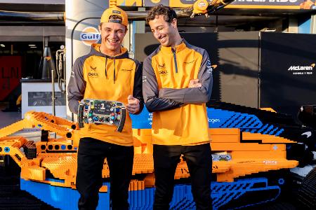 McLaren - Lando Norris vs. Daniel Ricciardo - Rennen: Norris 3:1 Ricciardo | Qualifying: Norris 4:0 Ricciardo