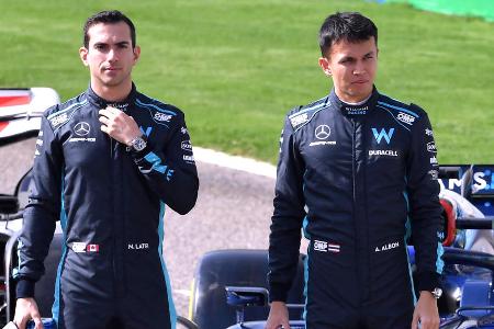 Williams - Nicholas Latifi vs. Alex Albon - Rennen: Latifi 0:4 Albon | Qualifying: Latifi 1:3 Albon