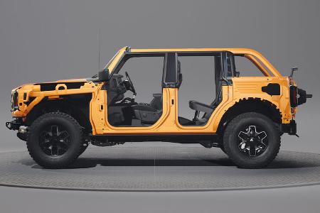 Der modulare Aufbau des Ford Bronco.