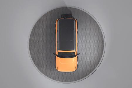 Der modulare Aufbau des Ford Bronco.