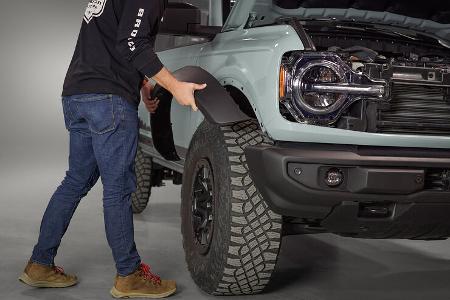 Der modulare Aufbau des Ford Bronco.