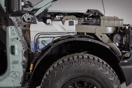 Der modulare Aufbau des Ford Bronco.