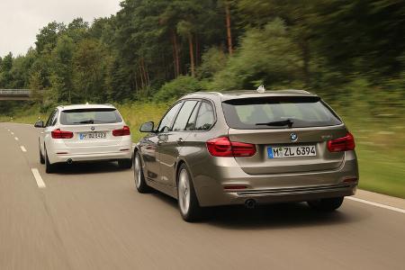 BMW 318i Touring, Heckansicht