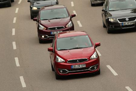 Mitsubishi Space Star 1.2, Frontansicht