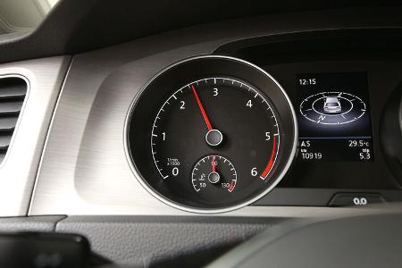 VW Golf 1.6 TDI, Anzeigeinstrument