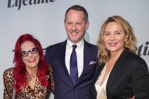 Kim Cattrall feiert mit "Sex and the City"-Stars