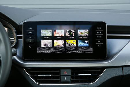 Skoda Kamiq, Touchscreen