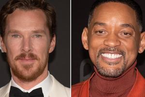 Benedict Cumberbatch scherzt über Oscars: Von Will Smith "geschlagen"