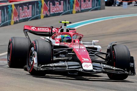 Ausfall: Guanyu Zhou (Alfa Romeo) - Keine Note - Musste sein Auto bereits in Runde 6 abstellen. Frühes Ende eines gebrauchten Wochenendes.