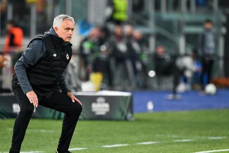 Mourinho muss mit Rom um Europa-League-Qualifikation bangen