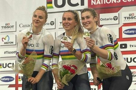 Bahn-Nationen-Cup: Gold und zweimal Bronze für BDR-Team