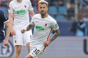 Augsburgs Dorsch mit Schlüsselbeinbruch