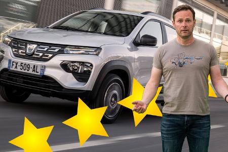 Alex Bloch E-Auto Supertest Dacia Spring Electric
